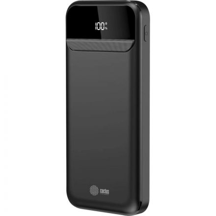 Внешний аккумулятор Cactus CS-PBFSCA-10000 10000mAh 4.5A 2xUSB-A/USB-C черн