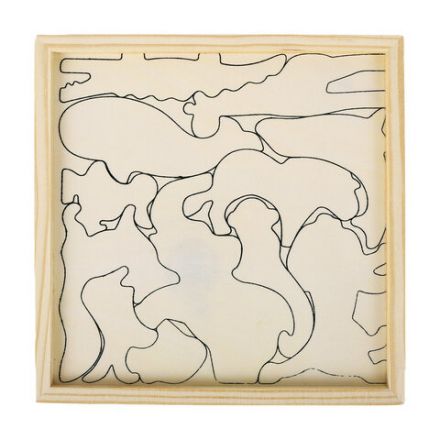 Пазл деревянный развивающий для детей "Дикие животные", 17х17 см, BRAUBERG KIDS, 665250 Пазл деревянный развивающий для детей "Дикие животные", 17х17 см, BRAUBERG KIDS, 665250