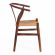 Стул Wishbone/Вишбон (мод.CB2212) / 1 шт. в упаковке дерево вяз, 57*50.5*79.5, Темный Орех (№5)
