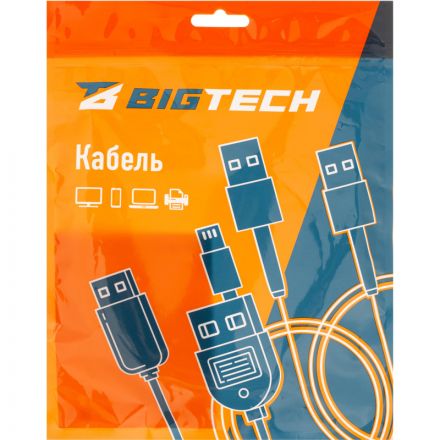 Кабель Bigtech (OAVDC16)HDMI 4K 2.0 M/M, 10м, чер Кабель Bigtech (OAVDC16)HDMI 4K 2.0 M/M, 10м, чер