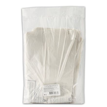 Мешки для мусора медицинские КОМПЛЕКТ 50 шт., класс А (белые), 30 л, 50х60 см, 14 мкм Мешки для мусора медицинские КОМПЛЕКТ 50 шт., класс А (белые), 30 л, 50х60 см, 14 мкм