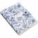 Бизнес-тетрадь Infolio 14x20см 96л клетка спираль Счастье,голуб I1673/blue