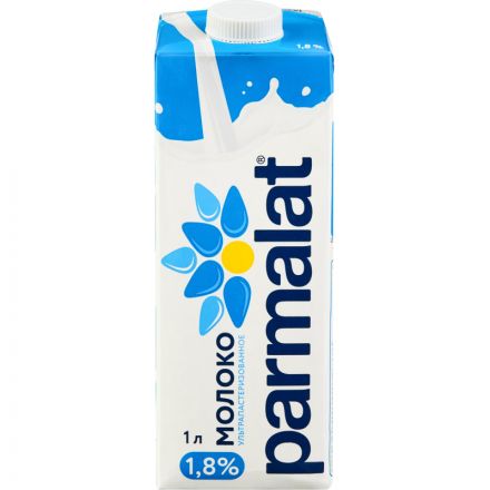 Молоко Parmalat  1,8% 1л Молоко Parmalat  1,8% 1л