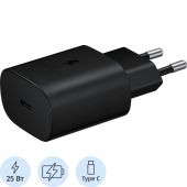 Зарядное устройство сетевое Samsung EP-TA800 Type-C 25Вт черный