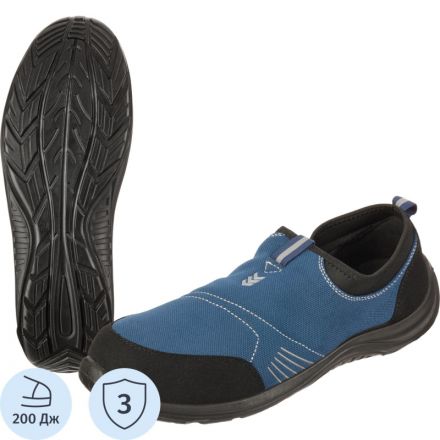 Полуботинки (кроссовки)  ПУ с МП  (blue black) KD 001 р.47