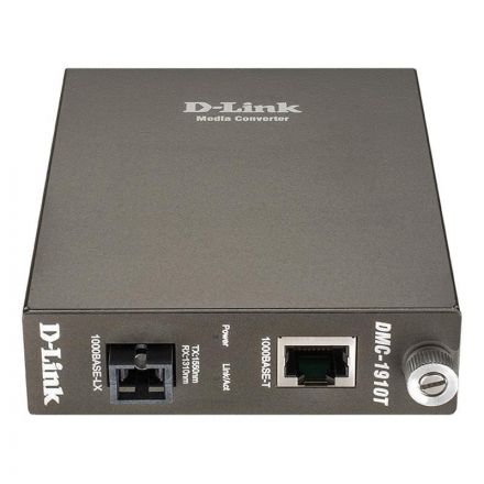 Медиаконвертер D-Link DMC-1910T/A9A WDM 1x1000Base-T Медиаконвертер D-Link DMC-1910T/A9A WDM 1x1000Base-T