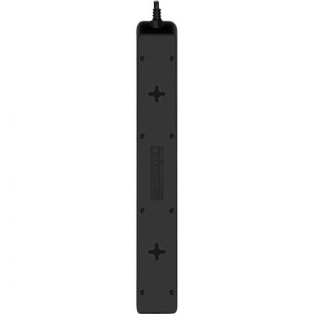 Сетевой фильтр SVEN Optima 5,0 м (5м/6р с защит шторки) черный(SV-021030)