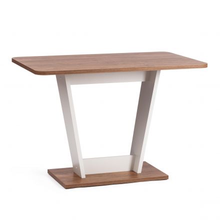 Стол Tetchair обеденный TIBI нераздвижной ЛДСП, 68,6 х 110 х 75 см, Дуб Канзас/Пепел Стол Tetchair обеденный TIBI нераздвижной ЛДСП, 68,6 х 110 х 75 см, Дуб Канзас/Пепел