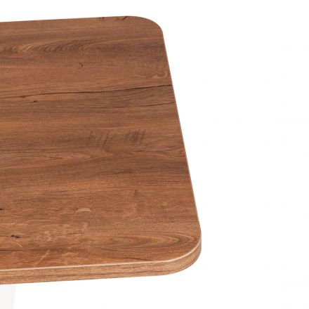 Стол Tetchair обеденный TIBI нераздвижной ЛДСП, 68,6 х 110 х 75 см, Дуб Канзас/Пепел Стол Tetchair обеденный TIBI нераздвижной ЛДСП, 68,6 х 110 х 75 см, Дуб Канзас/Пепел