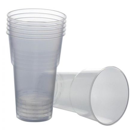 Стакан одноразовый 500мл прозр., для хол/гор. бюджет, КОМУС ПП 50шт/уп СПб Стакан одноразовый 500мл прозр., для хол/гор. бюджет, КОМУС ПП 50шт/уп СПб