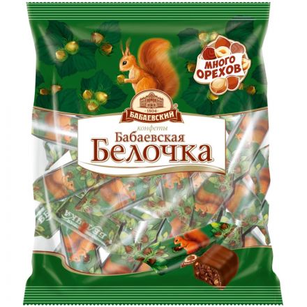 Конфеты шоколадные Бабаевский Белочка 200 г