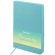 Ежедневник датированный 2026, А5, 138x213 мм, BRAUBERG "Pastel", под кожу гибкий, бирюзовый, 117462