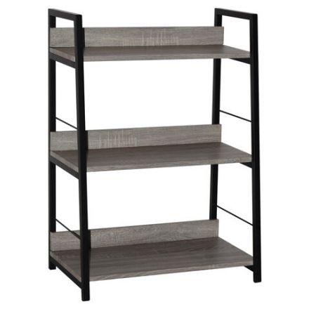 Стеллаж на металлокаркасе BRABIX "LOFT SH-002", 600х350х845 мм, цвет дуб антик, 641232 Стеллаж на металлокаркасе BRABIX "LOFT SH-002", 600х350х845 мм, цвет дуб антик, 641232