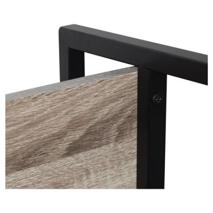 Стеллаж на металлокаркасе BRABIX "LOFT SH-002", 600х350х845 мм, цвет дуб антик, 641232 Стеллаж на металлокаркасе BRABIX "LOFT SH-002", 600х350х845 мм, цвет дуб антик, 641232