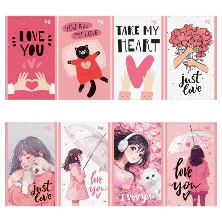 Блокнот А6 32л., на скрепке BG "Девчачьи радости" Блокнот А6 32л., на скрепке BG "Девчачьи радости"