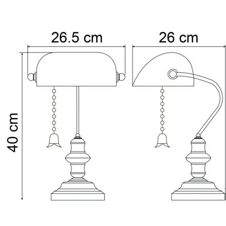 Светильник Arte Lamp A2492LT-1AB BANKER E27 Светильник Arte Lamp A2492LT-1AB BANKER E27