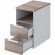 Тумба прист. Комус Мебель К-Loft 241T001 436х670х752 дуб сонома темн/белый Тумба прист. Комус Мебель К-Loft 241T001 436х670х752 дуб сонома темн/белый