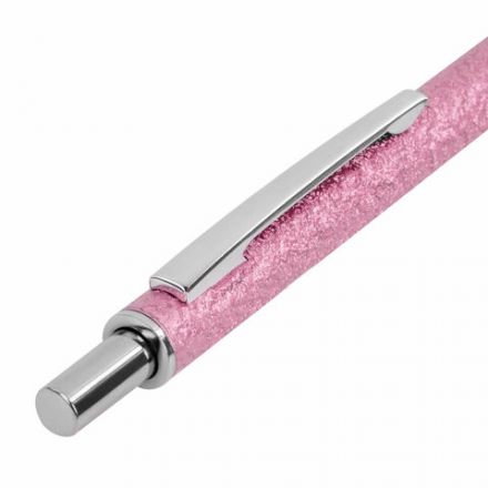 Карандаш механический 0,5 мм + грифели HB 12 штук на блистере, BRAUBERG "ROSE PINK", 181971