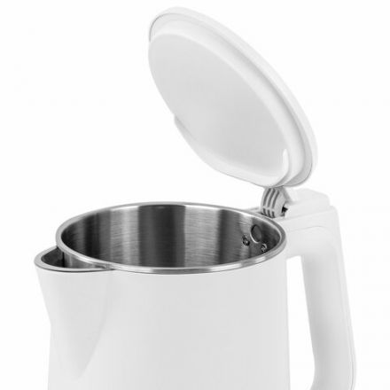 Чайник электрический с двойными стенками SONNEN KT-4103, 1,5 л, 2200 Вт, белый, 456376 Чайник электрический с двойными стенками SONNEN KT-4103, 1,5 л, 2200 Вт, белый, 456376