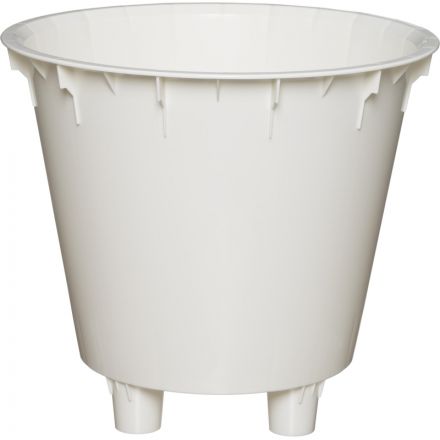 Горшок д/цветов Velvet D330мм, 16л на колесиках (светло-беж),221600525 Горшок д/цветов Velvet D330мм, 16л на колесиках (светло-беж),221600525