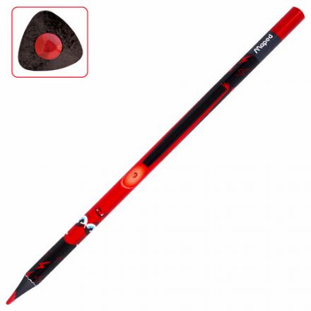 Карандаши цветные MAPED "COLOR PEP'S Black Monster", 24 цвета, трехгранные, 862624 Карандаши цветные MAPED "COLOR PEP'S Black Monster", 24 цвета, трехгранные, 862624