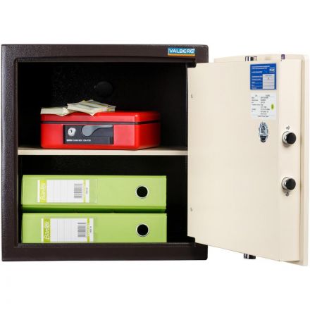 Сейф взломостойкий Valberg ASK Карат-46 коричневый/бежевый (ключевой замок)