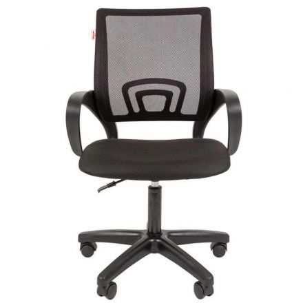 Кресло ТП 304 LT сетка/ткань,черный,пластик