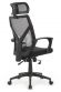Кресло Оливер RCH W-203AC Черный пластик/Черный