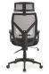 Кресло Оливер RCH W-203AC Черный пластик/Черный