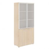 Шкаф комбинированный с топом WHC 85.7 Бук Тиара 856х432х1949 WAVE Шкаф комбинированный с топом WHC 85.7 Бук Тиара 856х432х1949 WAVE