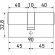 Замок врезной УЗК_Мех.цилин Стандарт MAX 90 45х45 SN5кл перф.кл/кл.мат.ник