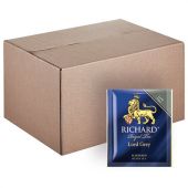 Чай RICHARD "Lord Grey", черный с бергамотом, 200 пакетиков в конвертах по 2 г, 100184