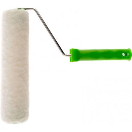 Валик с ручкой Сибртех 250 мм натуральный мех ворс 12 мм 80124 Валик с ручкой Сибртех 250 мм натуральный мех ворс 12 мм 80124