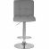 Стул барный LO_DOBRIN CANDY LM-5006_CH-M_V-MJ9-75 серый велюр