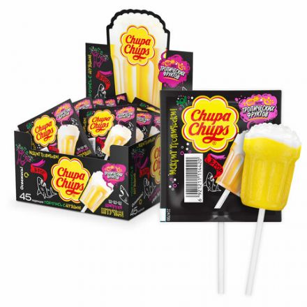 Карамель CHUPA CHUPS (Чупа-Чупс) "В-РОР" тропический, 15 г, 85594 Карамель CHUPA CHUPS (Чупа-Чупс) "В-РОР" тропический, 15 г, 85594