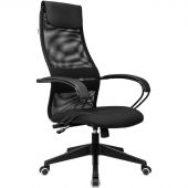 Кресло VB_Бюрократ CH-607 черный TW-01 сетка/ткань с подгол. крест. пластик Кресло VB_Бюрократ CH-607 черный TW-01 сетка/ткань с подгол. крест. пластик