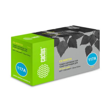 Картридж лазерный CACTUS (CSP-W2072A) для HP Color Laser 150/178nw/179fnw, желтый, ресурс 700 страниц Картридж лазерный CACTUS (CSP-W2072A) для HP Color Laser 150/178nw/179fnw, желтый, ресурс 700 страниц