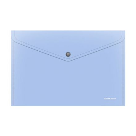 Папка-конверт с кнопкой ERICH KRAUSE "Matt Pastel Bloom", А4, до 120 л, непрозрачная, ассорти, 0,18 мм, 61141 Папка-конверт с кнопкой ERICH KRAUSE "Matt Pastel Bloom", А4, до 120 л, непрозрачная, ассорти, 0,18 мм, 61141