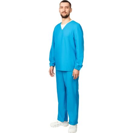 Костюм универсальный (куртка, бр) м05 ДР голуб 88-92/170-176 Костюм универсальный (куртка, бр) м05 ДР голуб 88-92/170-176