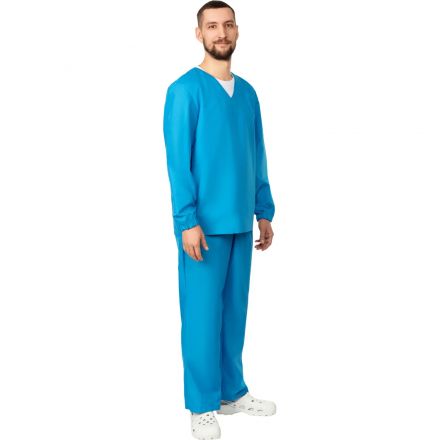 Костюм универсальный (куртка, бр) м05 ДР голуб 88-92/170-176 Костюм универсальный (куртка, бр) м05 ДР голуб 88-92/170-176
