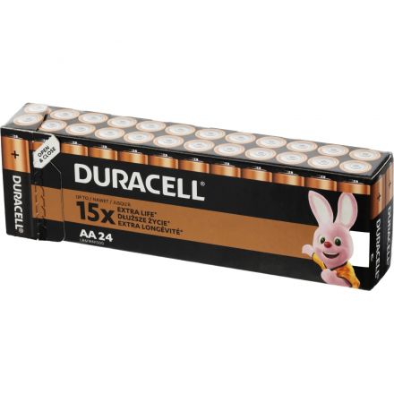 Батарейка DURACELL Basic MN1500 LR6 AA BL24 24шт/уп