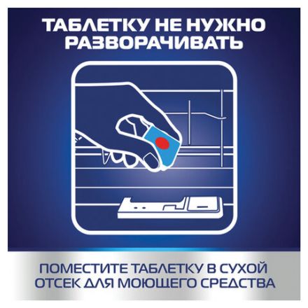 Таблетки для посудомоечных машин 100 шт., FINISH "All in 1", 95989, 3065326 Таблетки для посудомоечных машин 100 шт., FINISH "All in 1", 95989, 3065326