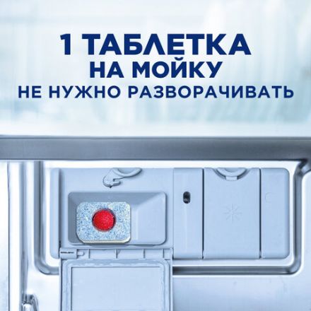 Таблетки для посудомоечных машин 100 шт., FINISH "All in 1", 95989, 3065326 Таблетки для посудомоечных машин 100 шт., FINISH "All in 1", 95989, 3065326