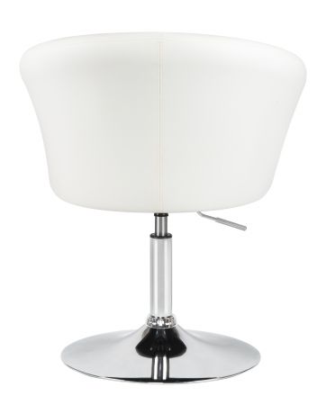 Кресло дизайнерское DOBRIN EDISON, белый Кресло дизайнерское DOBRIN EDISON, белый