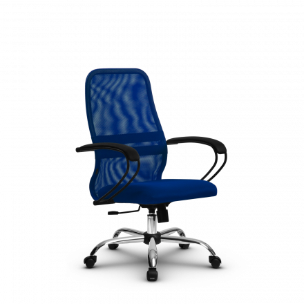 Кресло Метта SU-CP-8 синее/синее Ch
