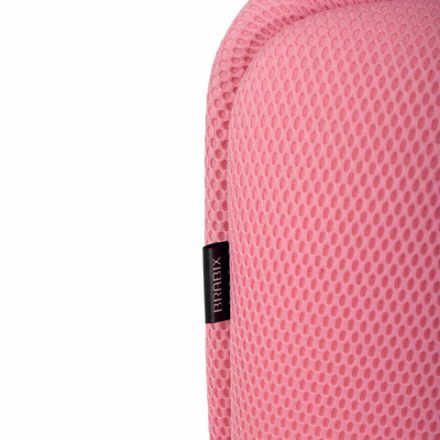 Кресло детское BRABIX "Joy MG-204W", без подлокотников, пластик белый, ткань TW, розовое, 533011 Кресло детское BRABIX "Joy MG-204W", без подлокотников, пластик белый, ткань TW, розовое, 533011