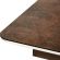 Стол RADCLIFFE ( Mod. EDT-VG002)	, мдф high glossy, закаленное стекло, 120/150x80x75, коричневый, стекло "burning stone"