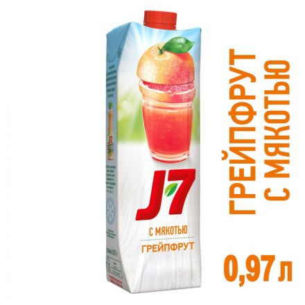 Сок J7 грейпфрут 0,97л Сок J7 грейпфрут 0,97л
