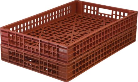 Ящик хлебный 740х460х102 красный