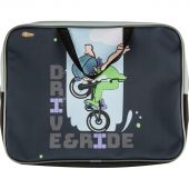 Папка для тетрадей №1School Velo А4 на молнии с ручками,ткань,40мм,ПМД-2-20 Папка для тетрадей №1School Velo А4 на молнии с ручками,ткань,40мм,ПМД-2-20